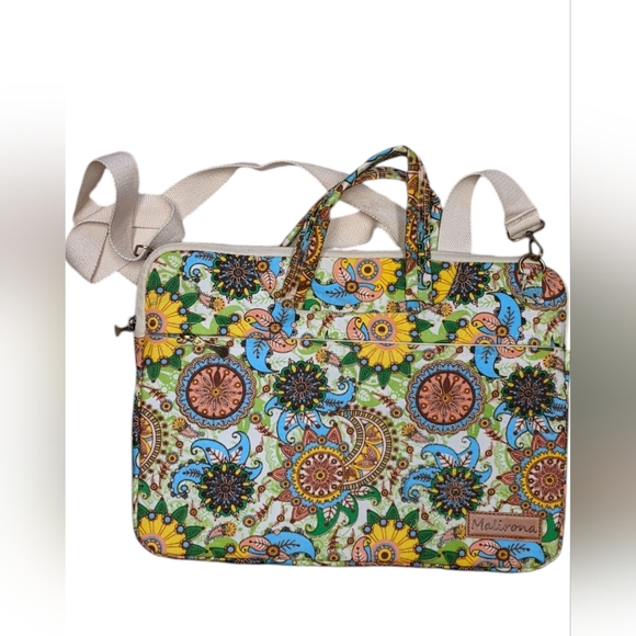 Colorful Patterned Malerona Chromebook Bag - Picture 1 of 2